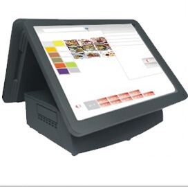 shopspeed SS-1515TA touch, dual-screen touch cash register, 15 inch dual screen tea registers